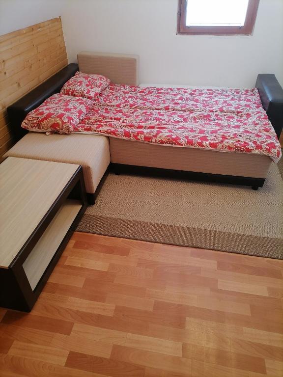 Postel nebo postele na pokoji v ubytování VUK sobe