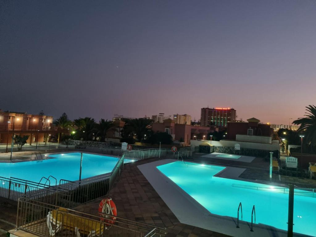 Zdjęcie z galerii obiektu Top1 Green Sea Bungalow jardin w mieście Maspalomas