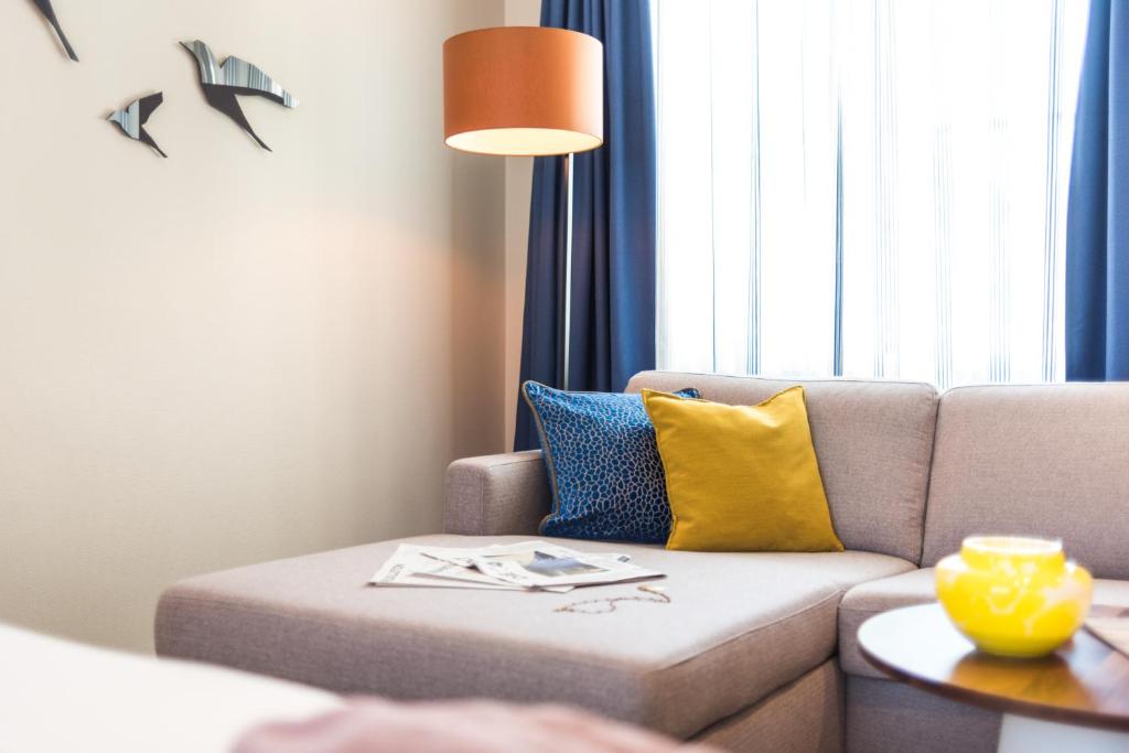 Posezení v ubytování Romantik Hotel Reichshof