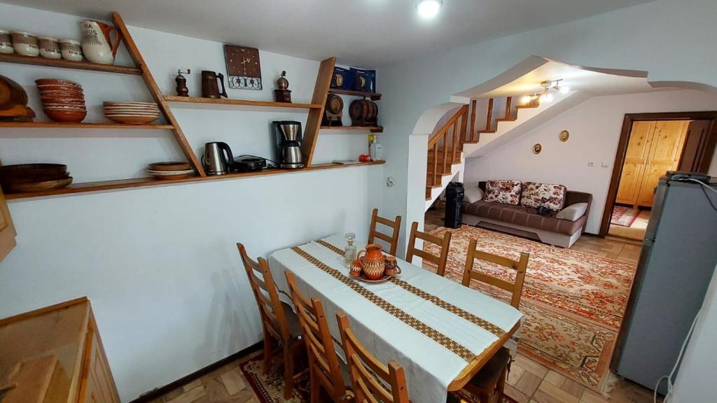Posezení v ubytování Casa Darius