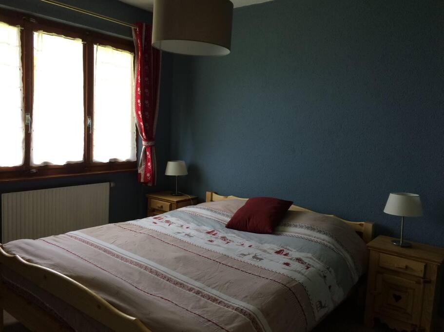 Postel nebo postele na pokoji v ubytování Residence D Appartement 1