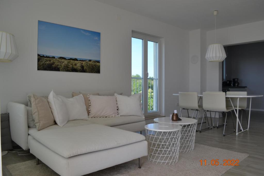 Posezení v ubytování Ocean View Apartements Murine