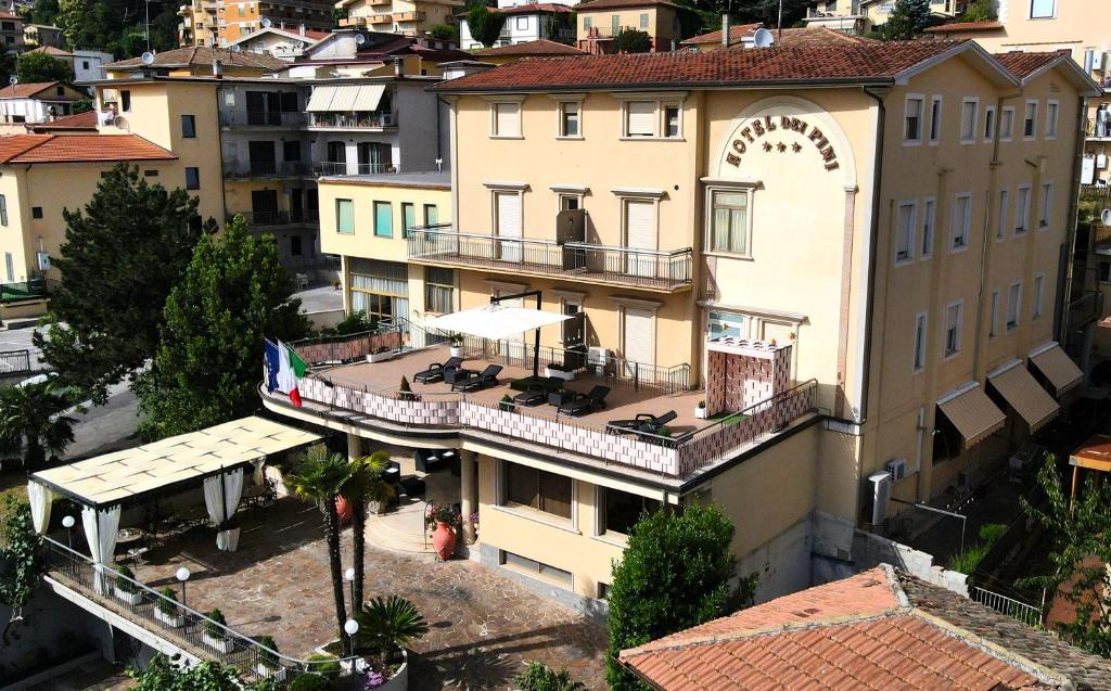 Budova, kde se hotel nachází