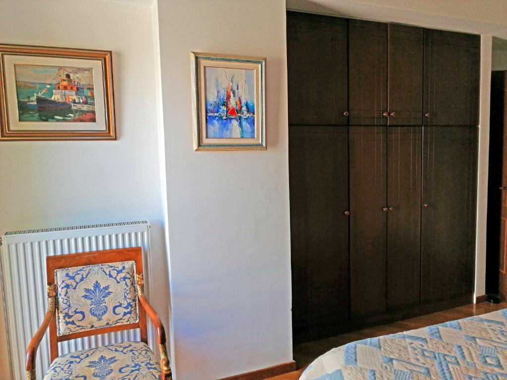 Posteľ alebo postele v izbe v ubytovaní 145 м2 Seaside Apartment