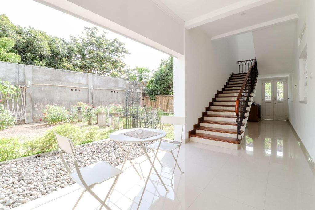 Zahrada ubytování Palem Kipas Homestay