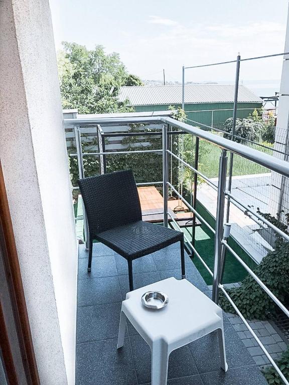 Balkón nebo terasa v ubytování Klaster SeaView Hotel