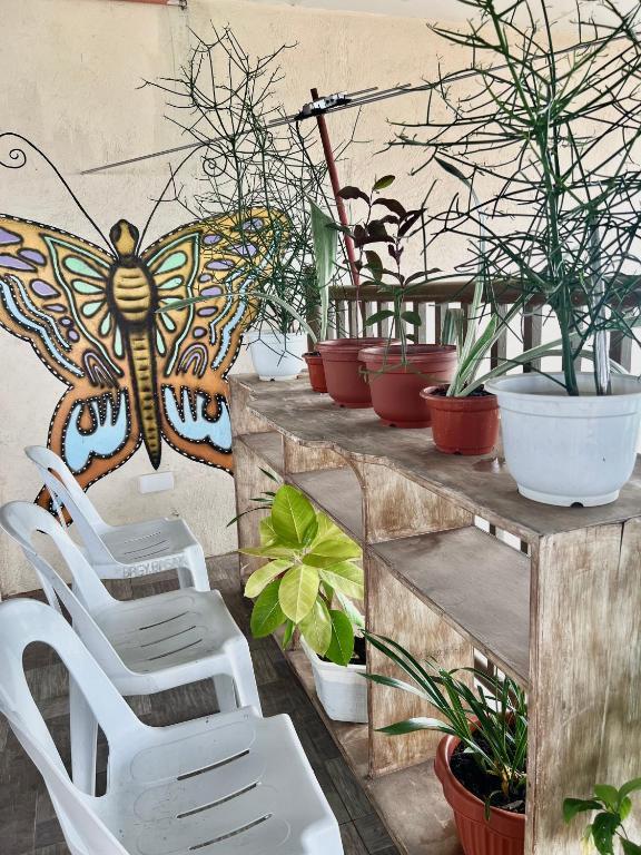 Posezení v ubytování Jo-Cris Apartelle