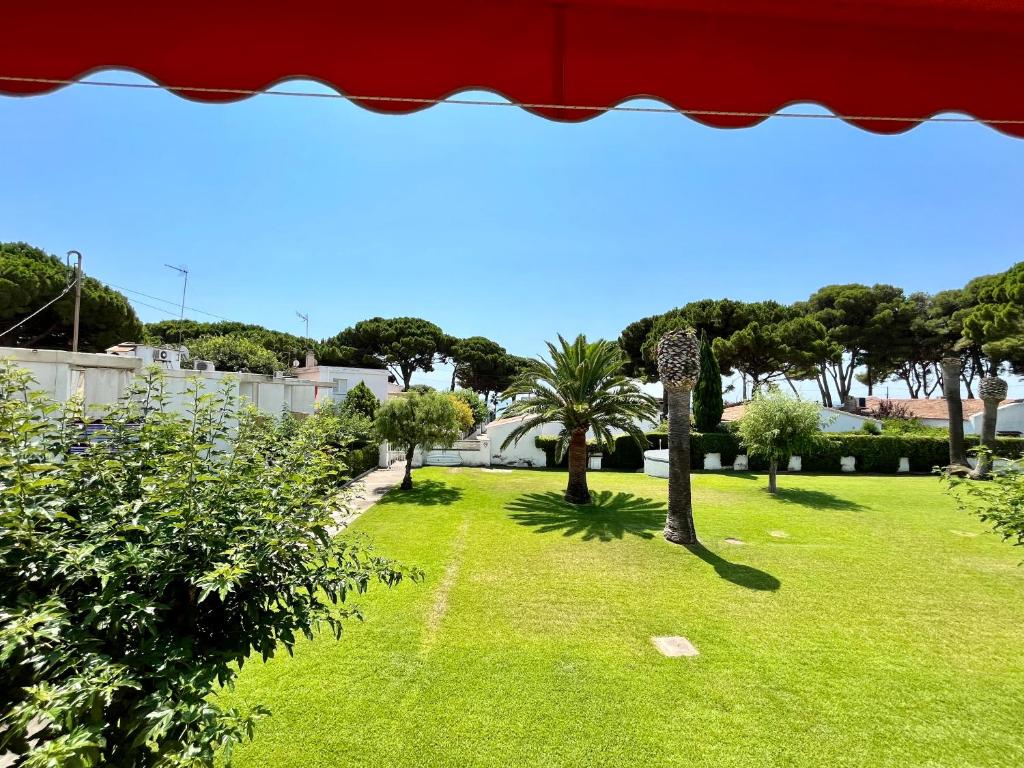 Zahrada ubytování Residencia Beach