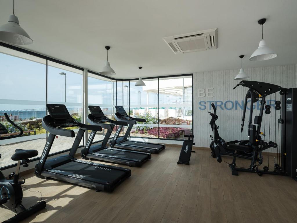 Fitness centrum a/nebo fitness zařízení v ubytování Apartment Manilva Views by Interhome