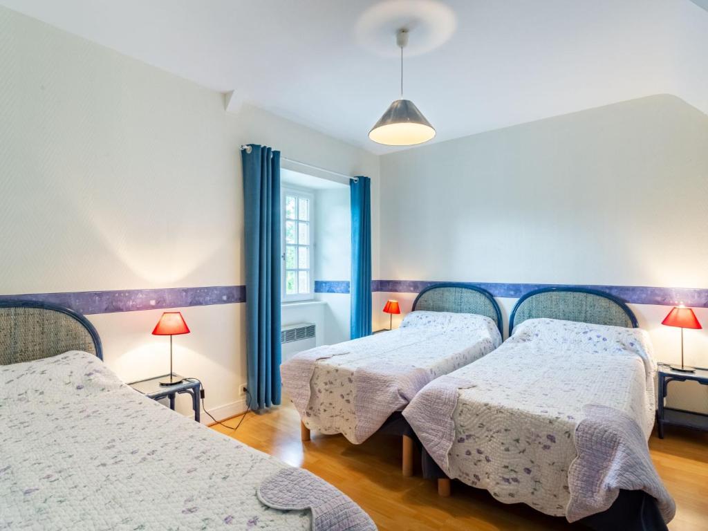 Posteľ alebo postele v izbe v ubytovaní Holiday Home La Vallée by Interhome