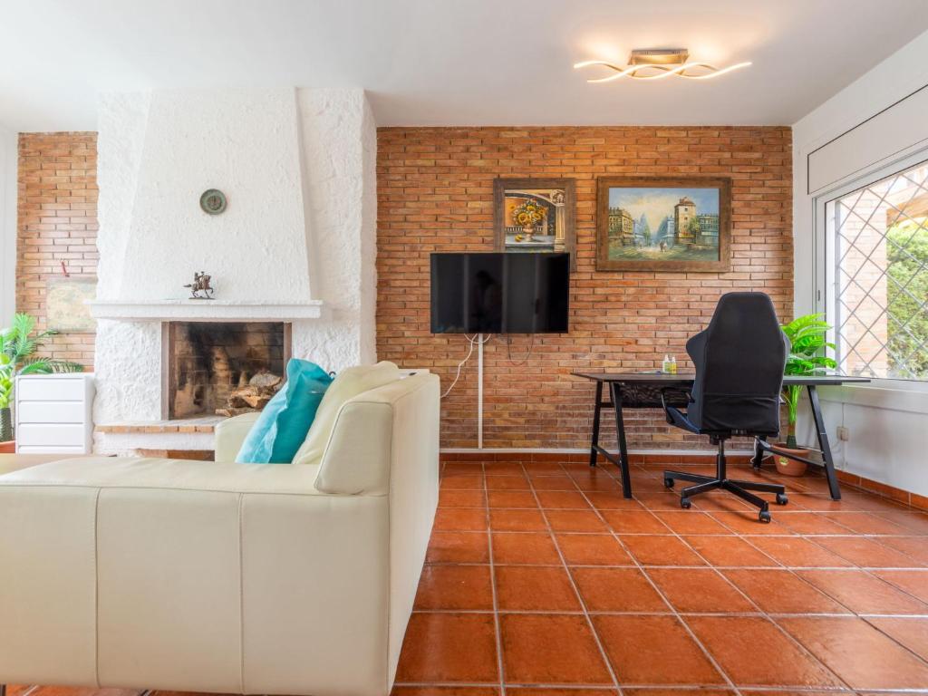 TV a/nebo společenská místnost v ubytování Holiday Home Cantamar by Interhome