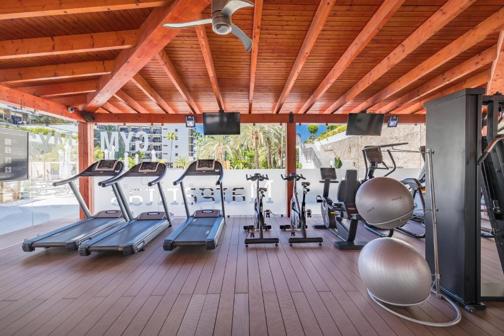 Fitness centrum a/nebo fitness zařízení v ubytování Barceló Margaritas