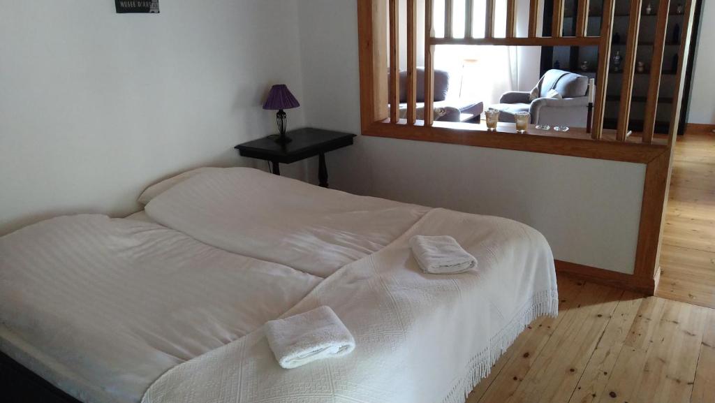 Postel nebo postele na pokoji v ubytování Torp Källtorp B&B