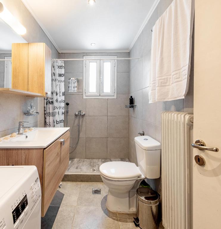 Koupelna v ubytování Casa Dapergola