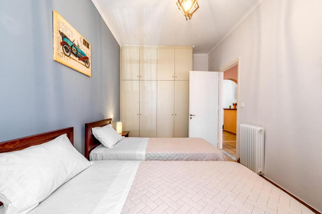 Postel nebo postele na pokoji v ubytování Casa Dapergola