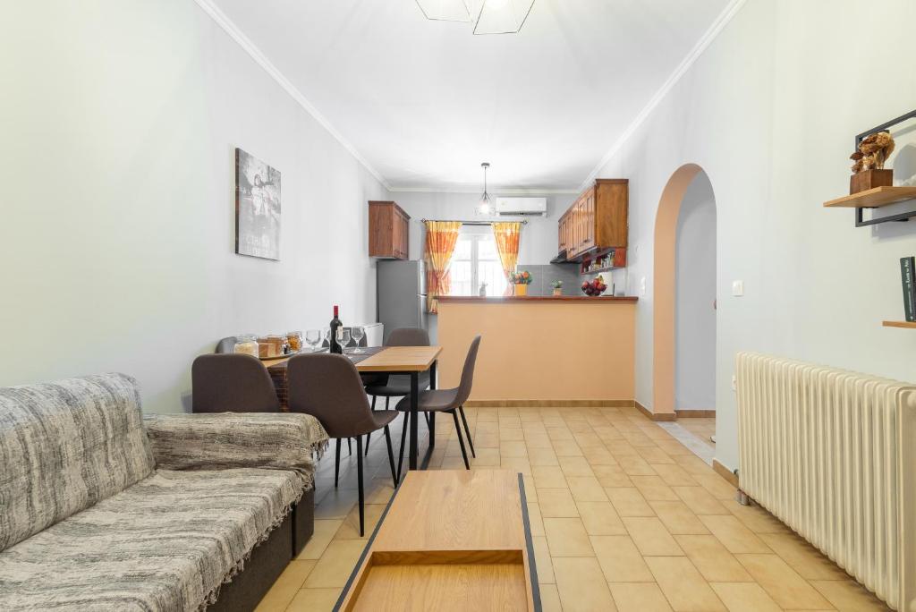 Posezení v ubytování Casa Dapergola