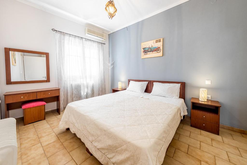 Postel nebo postele na pokoji v ubytování Casa Dapergola