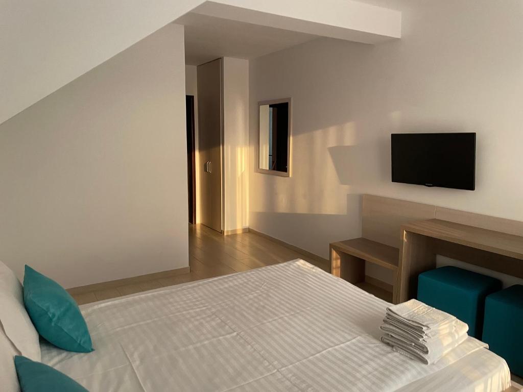 Postel nebo postele na pokoji v ubytování Casa Jasmin