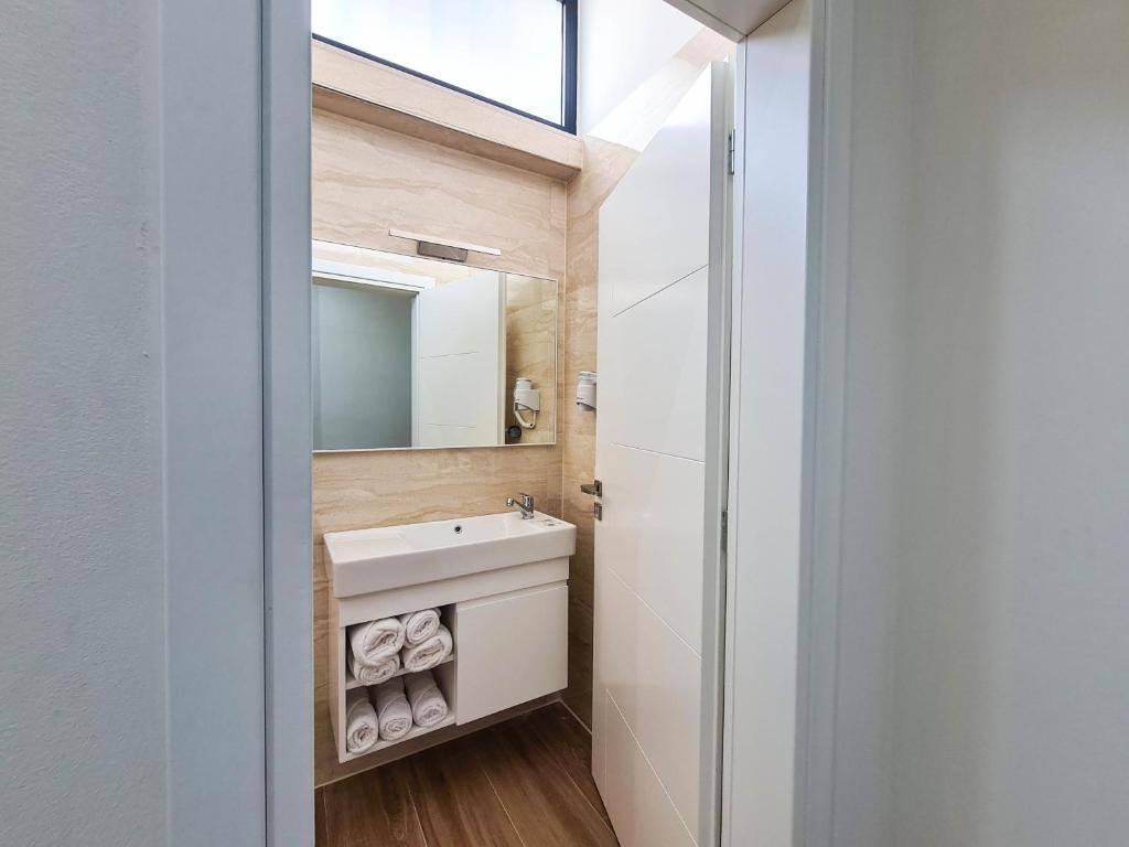 Koupelna v ubytování Arial Trinity Suites