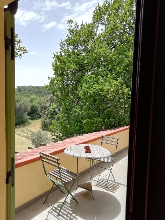 Balkón alebo terasa v ubytovaní Casa Jacaranda