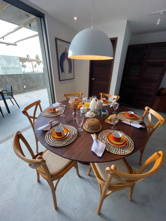 Cobertura Caju Rosa - Praia do Marceneiro-Milagres - Apartamento De Penthouse