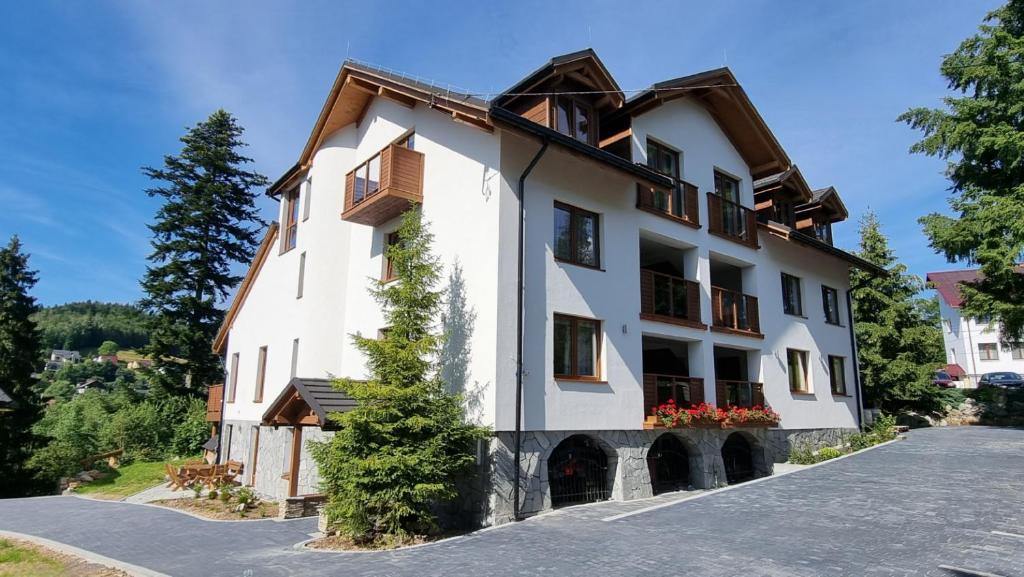 Budova, v ktorej sa ubytovanie bed & breakfast nachádza