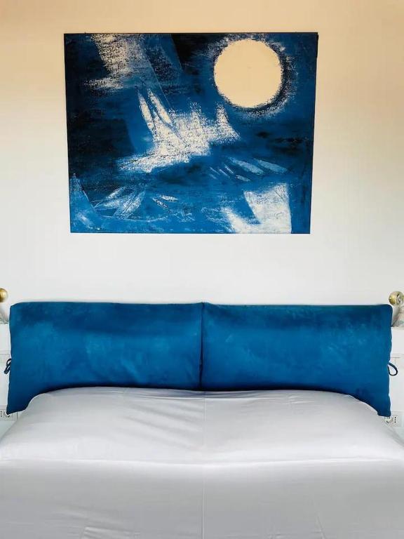 Postel nebo postele na pokoji v ubytování Romantica Suite Panoramica