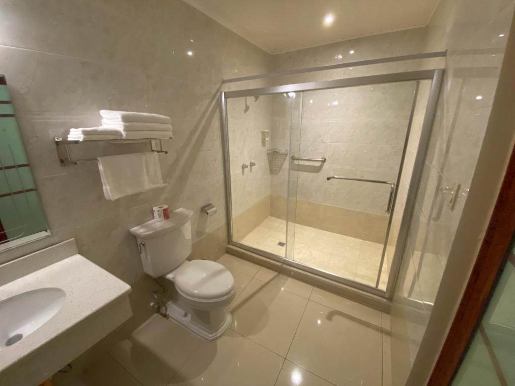 Vannituba majutusasutuses Hotel F Sur Inn