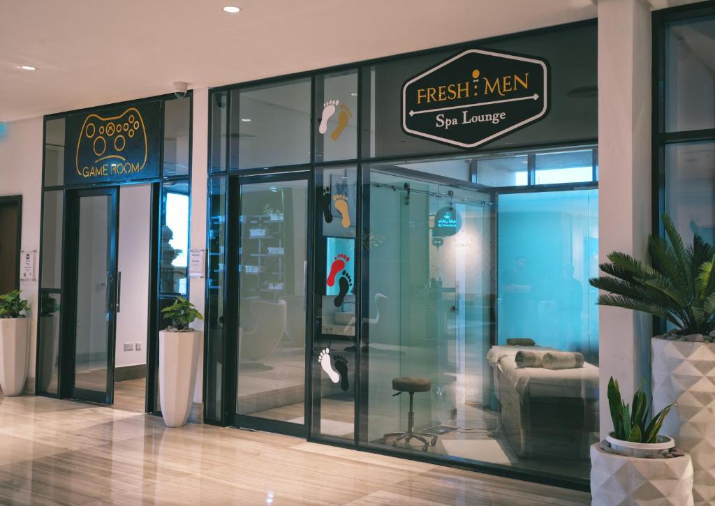 Vstupní hala nebo recepce v ubytování Boulevard Hotel Oman