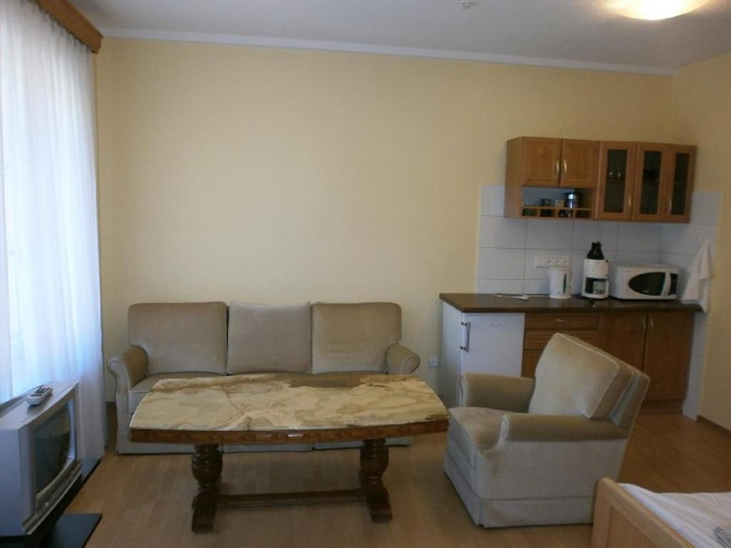 Kuchyň nebo kuchyňský kout v ubytování Simon-Dach-Haus