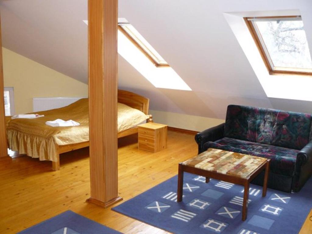 Posezení v ubytování Simon-Dach-Haus