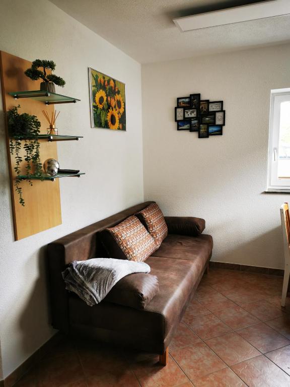 Posezení v ubytování Haus Knoll