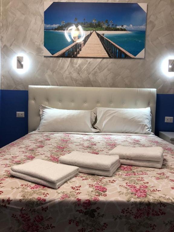 Posteľ alebo postele v izbe v ubytovaní Relaxon Guest House