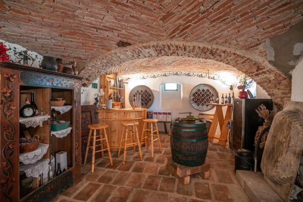 Nápoje v ubytování Ferienhaus Robier