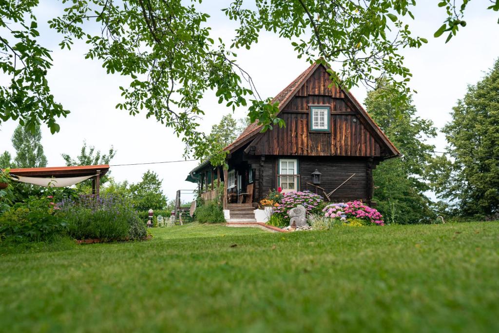 Zahrada ubytování Ferienhaus Robier