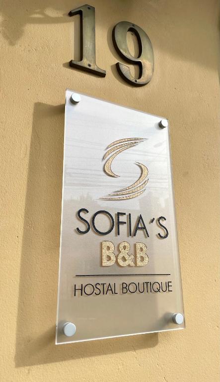 Certifikát, hodnocení, plakát nebo jiný dokument vystavený v ubytování Sofia's B&B Hostal Boutique