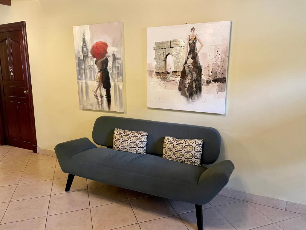 Posezení v ubytování Sofia's B&B Hostal Boutique
