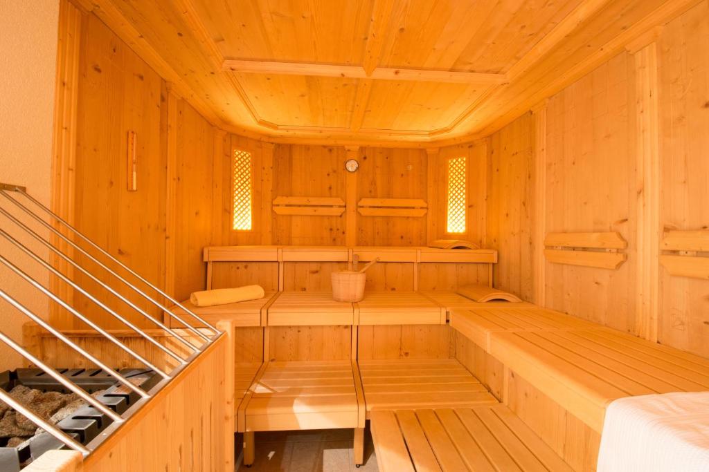 Posezení v ubytování Garni Mathonerhof