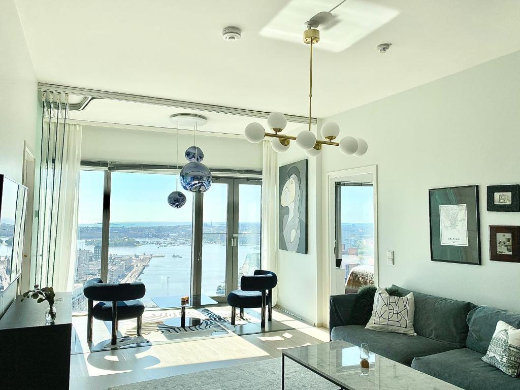 Luxury Skyscraper Apartment with Amazing view over Helsinki, Helsinki