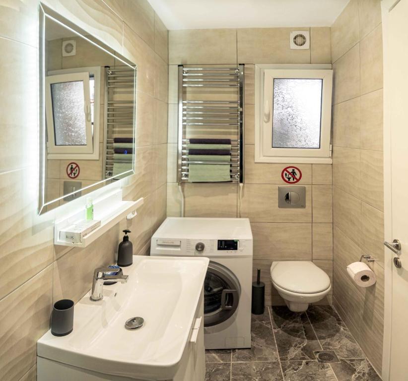 Koupelna v ubytování Modern studio Chiou