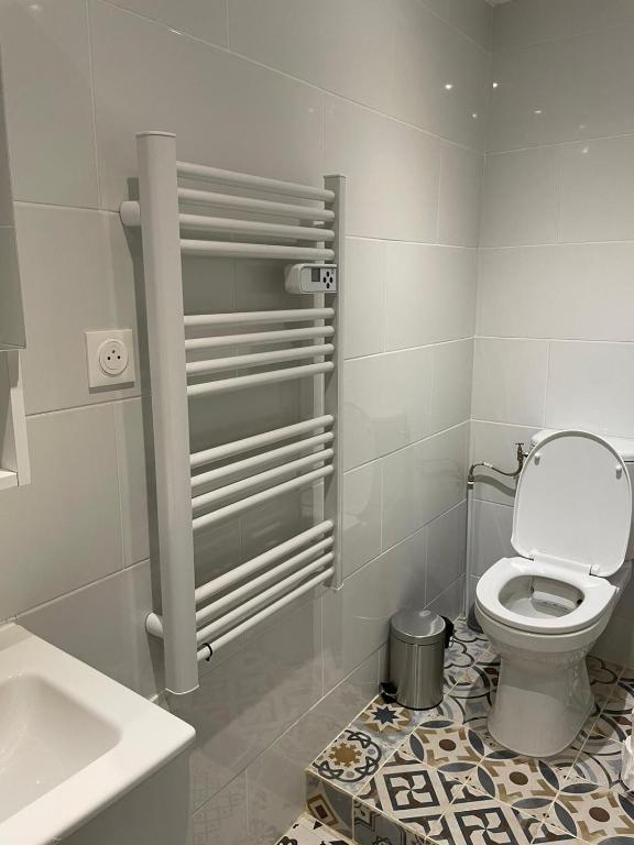 Kúpeľňa v ubytovaní T2 Aix centre climatisé