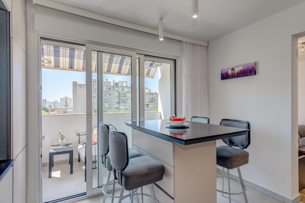Posedenie v ubytovaní Modern apartment Marija