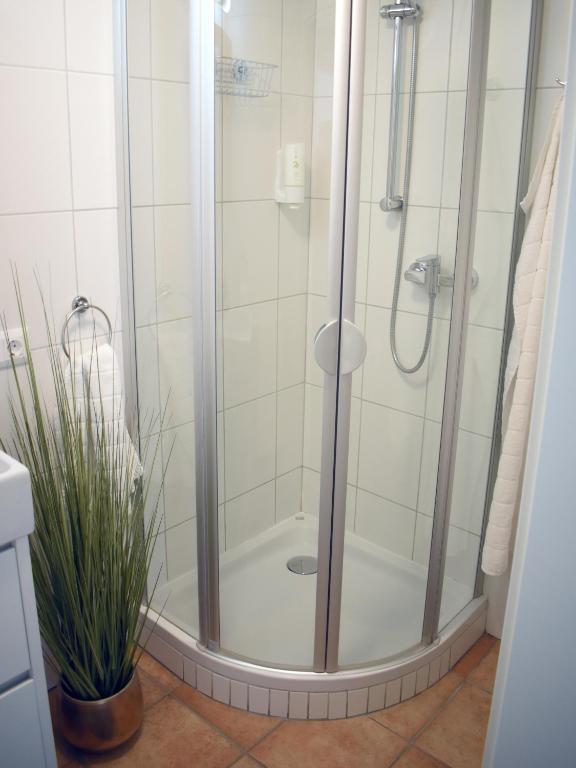 Koupelna v ubytování Ferienwohnung in Seewalchen