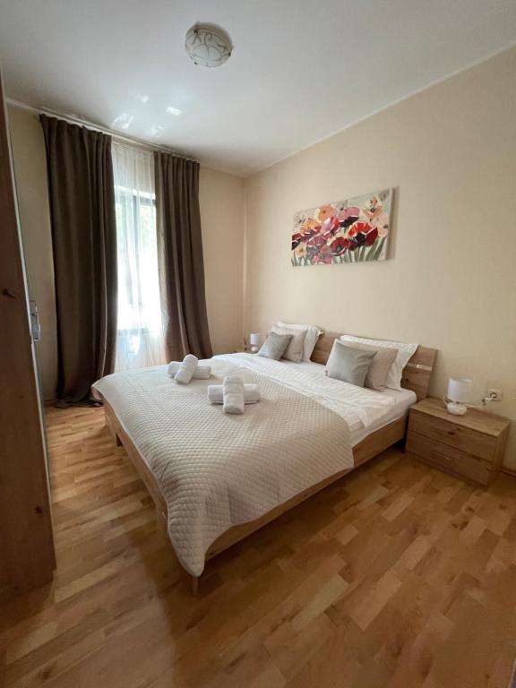 Postel nebo postele na pokoji v ubytování Apartment Vista Kali