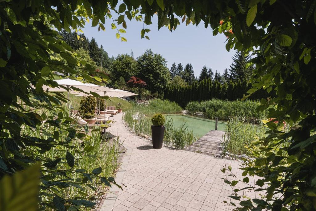 Giardino di Hotel Leitenhof 4 Sterne Superior