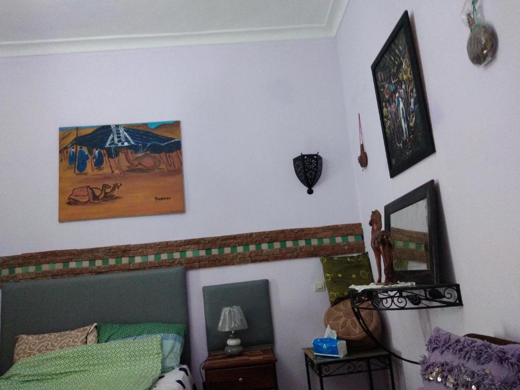 Dar Sam - Purple Room - Deluxe Double Room (2 Adultos + 1 Niño)