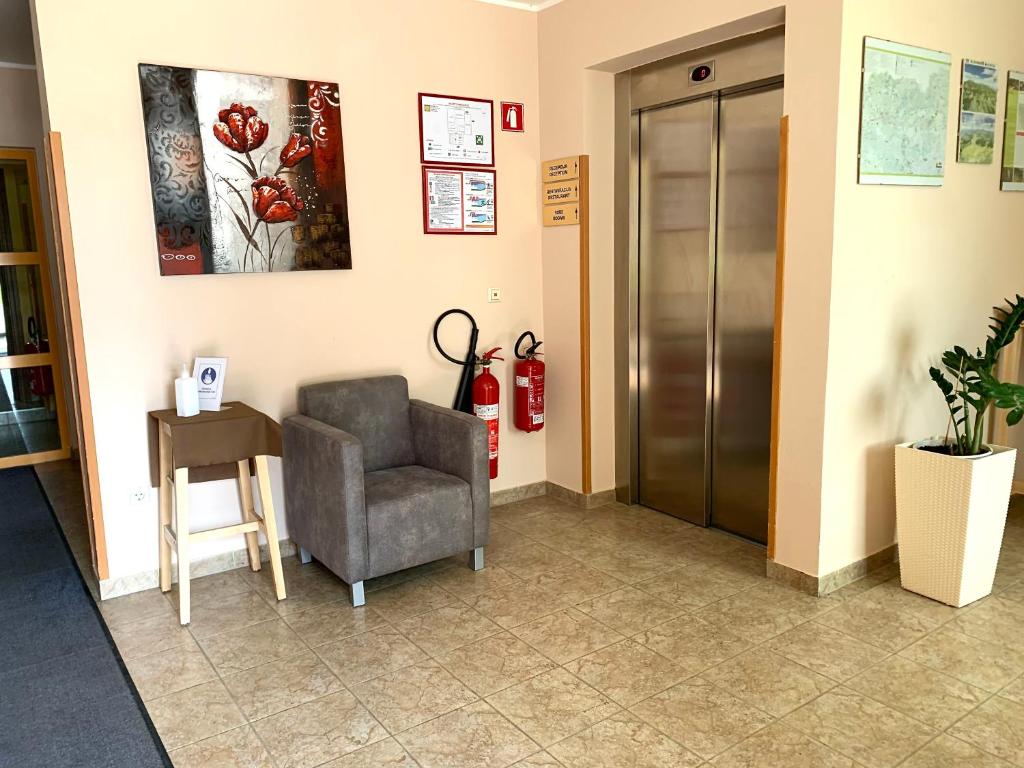 Posezení v ubytování Hotel Zarja