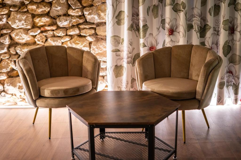 Posezení v ubytování HOTEL SOMNIFABRIK