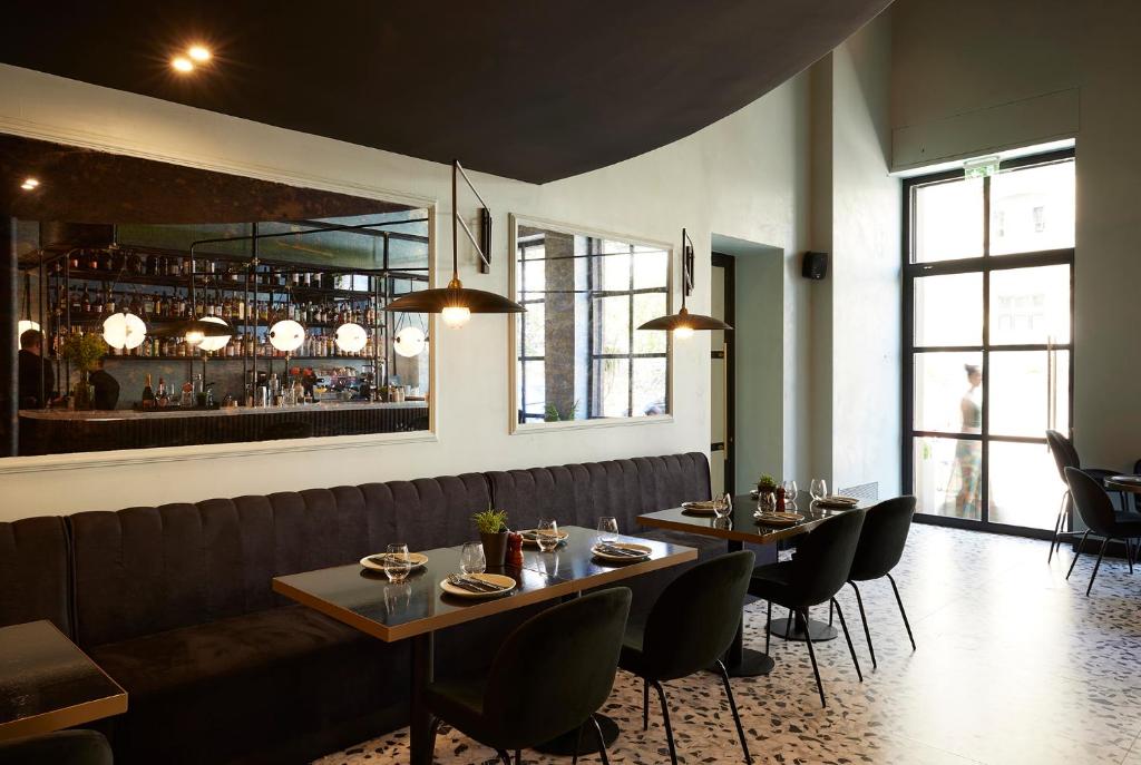 A seating area at The Port Square Hotel