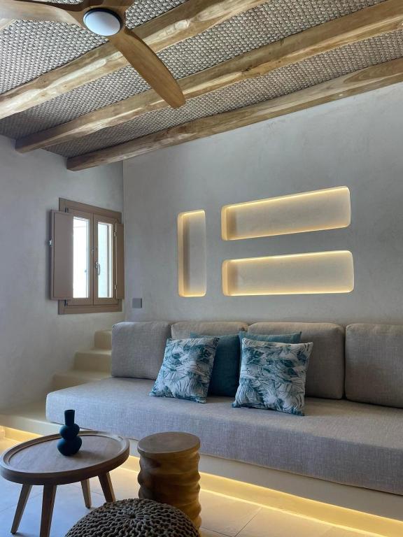 Posezení v ubytování Opalia Suites